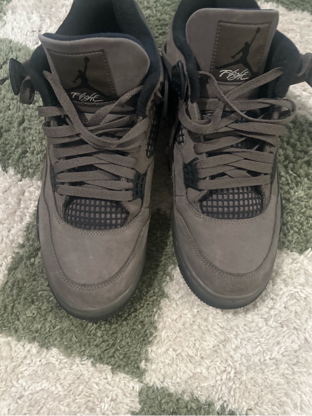 Nike Air Jordan 4 Men’s Sneakers - Charcoal Gray